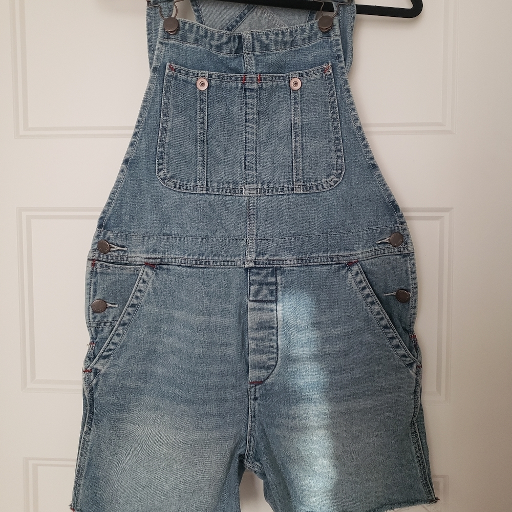 Free People Jean Overalls